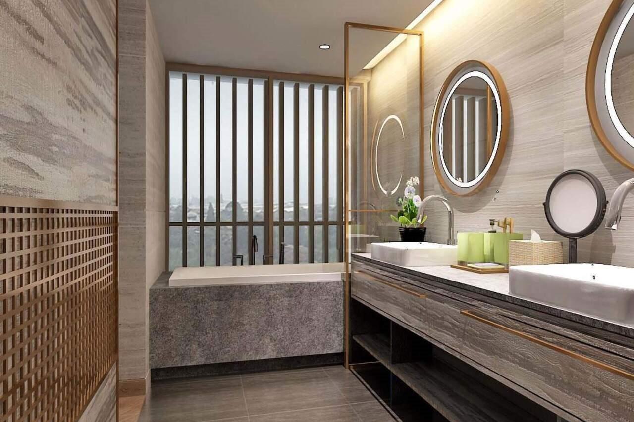 Hotel The Botanica Sanctuary Puncak Exterior foto Bathroom