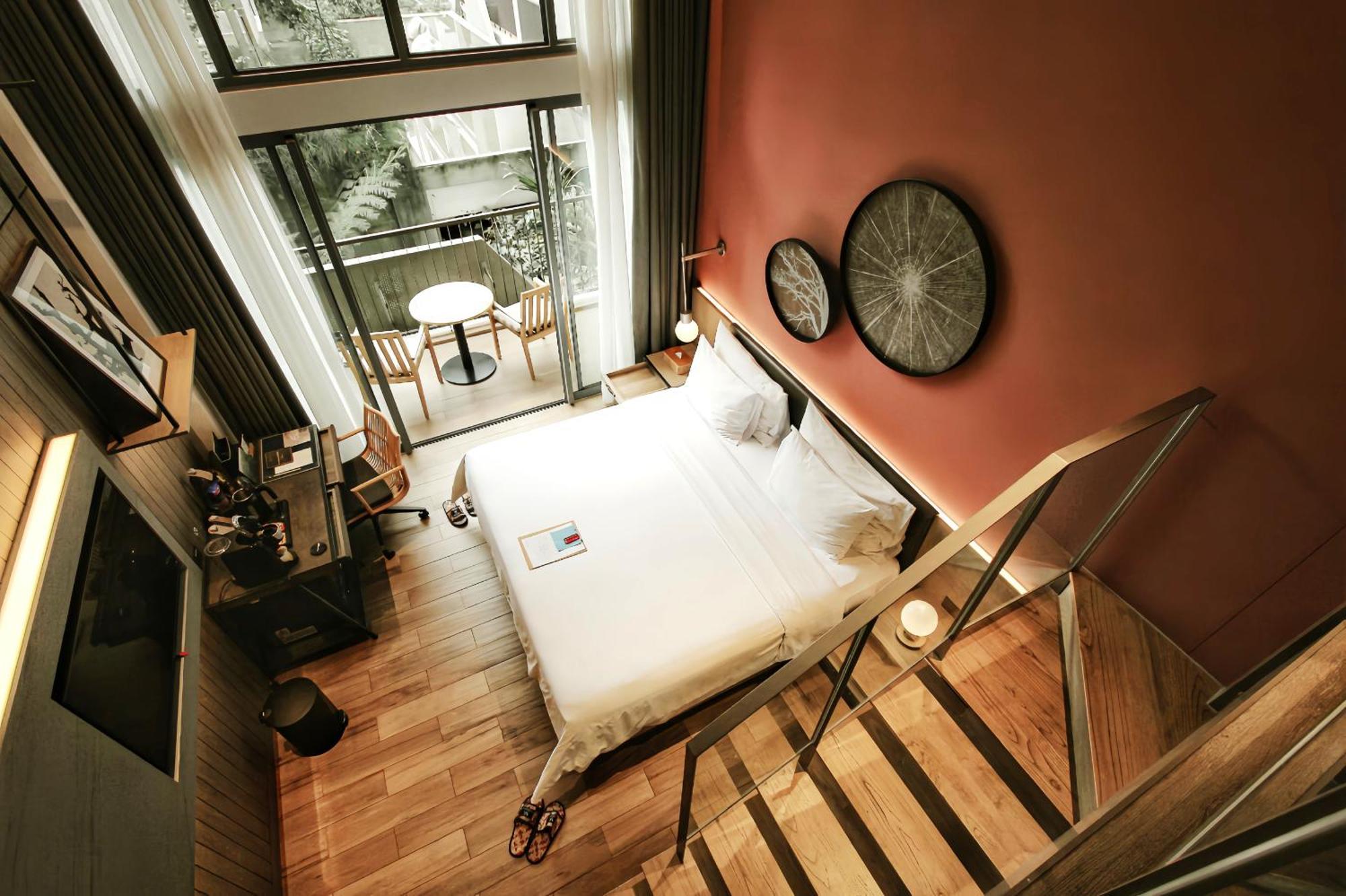 Hotel The Botanica Sanctuary Puncak Habitación foto A room at the hotel